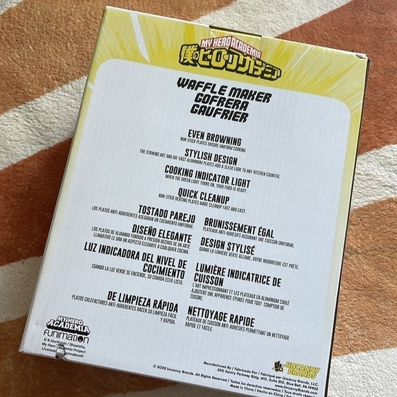 My hero academia waffle maker - Picture 2 of 3